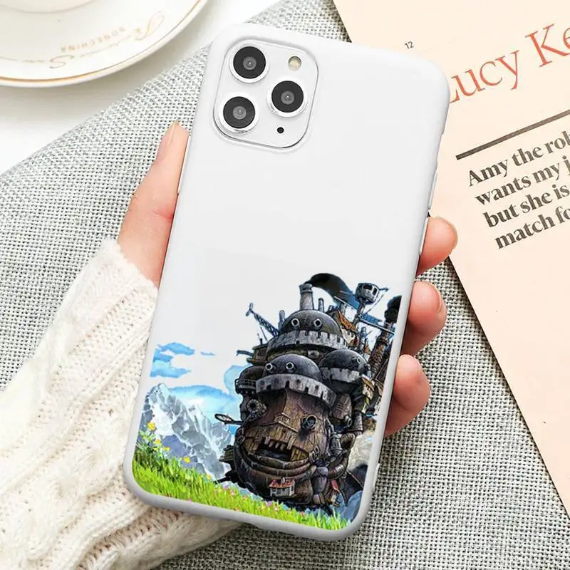 Howl's Moving Castle love anime Phone Case Candy Color for iPhone 11 12 mini pro XS MAX 8 7 6 6S Plus X 5S SE 2020 XR coque
Howl's Moving Castle love anime Phone Case Candy Color for iPhone 11 12 mini pro XS MAX 8 7 6 6S Plus X 5S SE 2020 XR coque
