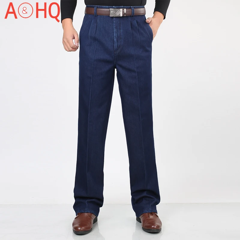 High Waist Denim Jeans for Men Autumn Classic Straight Loose Blue Stretch Jeans Men 2021 Plus Size 30- 42 44 46
High Waist Denim Jeans for Men Autumn Classic Straight Loose Blue Stretch Jeans Men 2021 Plus Size 30- 42 44 46