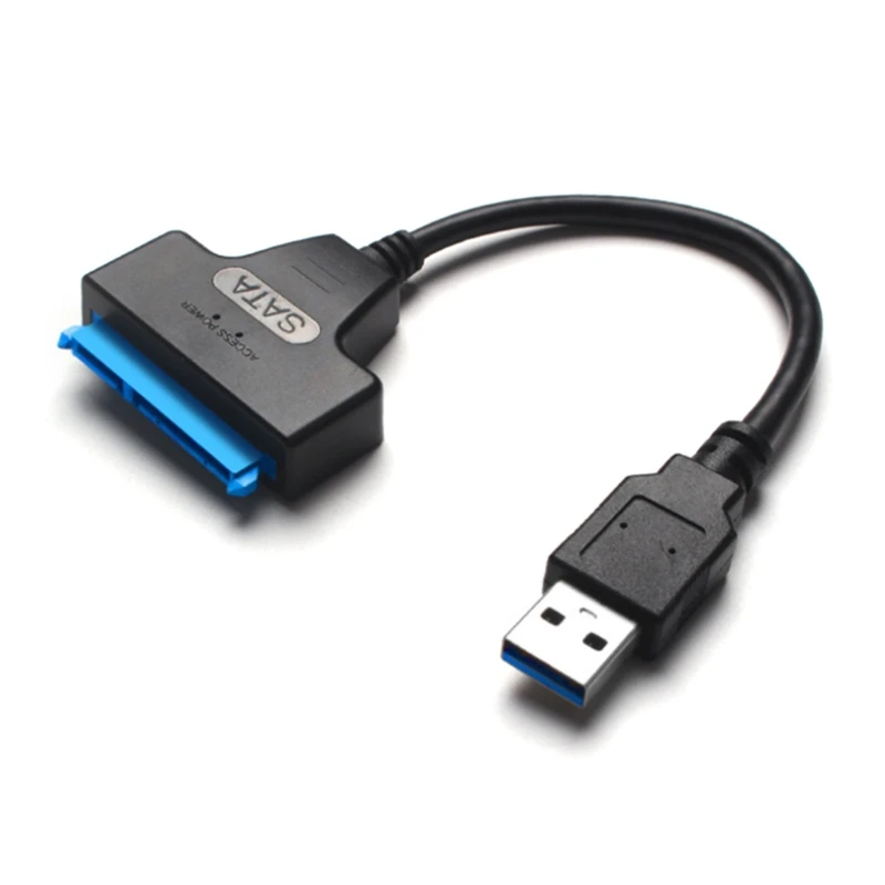 Кабель-адаптер 3,0 USB к SATA 7 + 15 для жесткого диска, кабель для легкого вождения, внешний интерфейс, кабель для настольного компьютера SATA, 23 см
Кабель-адаптер 3,0 USB к SATA 7 + 15 для жесткого диска, кабель для легкого вождения, внешний интерфейс, кабель для настольного компьютера SATA, 23 см