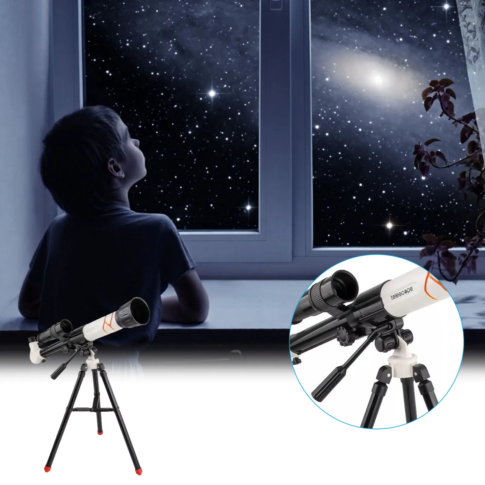 Children Astronomical Telescope Science Education Astronomical Telescope Toys High-powered Monocular Outdoor Observed Toys
Children Astronomical Telescope Science Education Astronomical Telescope Toys High-powered Monocular Outdoor Observed Toys