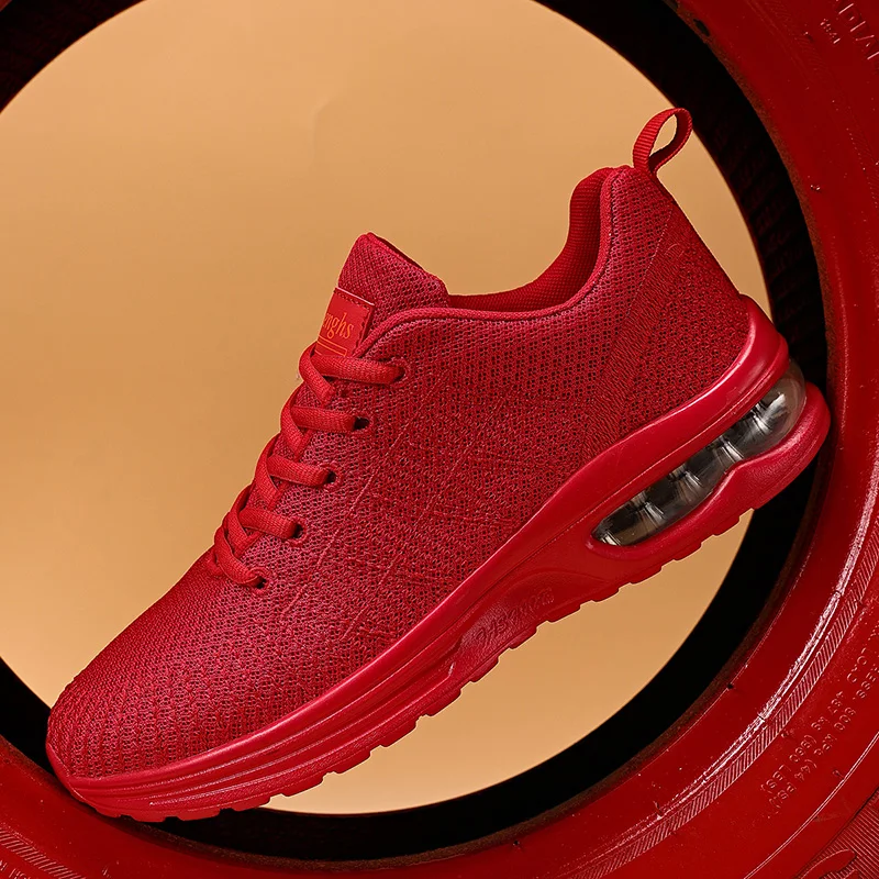 Модные мужские кроссовки с воздушной подушкой; Удобная Повседневная дышащая обувь из сетчатого материала; Спортивная обувь для бега; Легка...
Модные мужские кроссовки с воздушной подушкой; Удобная Повседневная дышащая обувь из сетчатого материала; Спортивная обувь для бега; Легка...