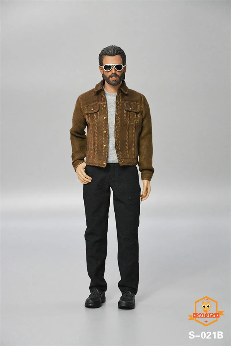 In Stock SGTOYS S-021 1/6 Male Jacket T-shirt Pants Shoes Set Clothes Model For 12'' Action Figure Dolls
In Stock SGTOYS S-021 1/6 Male Jacket T-shirt Pants Shoes Set Clothes Model For 12'' Action Figure Dolls