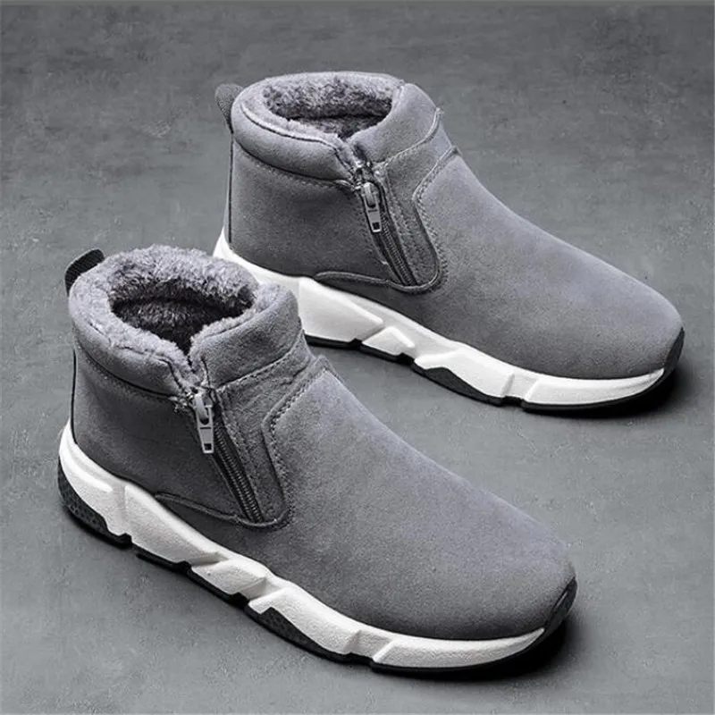 Hot Sale Winter Men's Shoes Fur Warm Comfortable Sneakers Male Outdoor Running Male Casual Sport Shoes Zip High Top Sneakers Men
Hot Sale Winter Men's Shoes Fur Warm Comfortable Sneakers Male Outdoor Running Male Casual Sport Shoes Zip High Top Sneakers Men