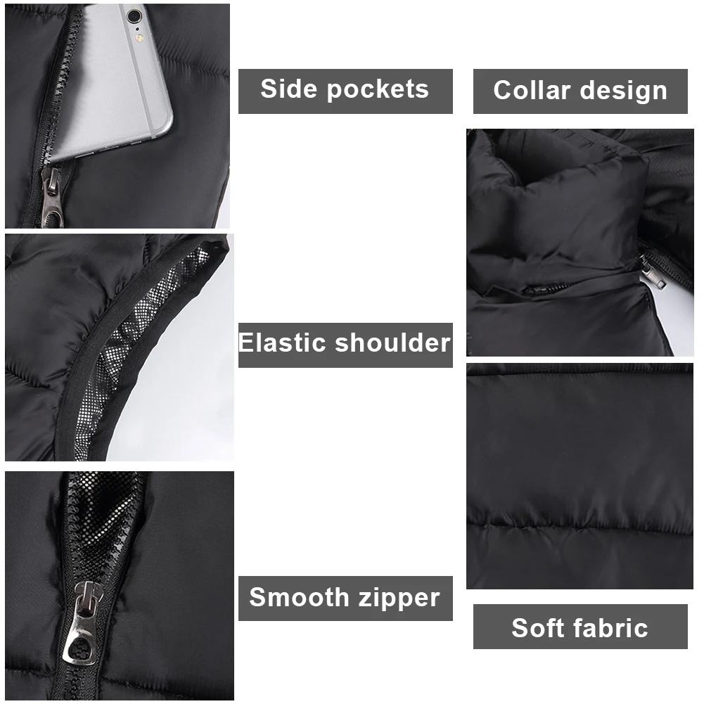 Electric heating Vest Temperature Adjustment Warm Hat Thickening Men Women Heating Vest Warm Clothing USB Heating Outdoor Vest
Electric heating Vest Temperature Adjustment Warm Hat Thickening Men Women Heating Vest Warm Clothing USB Heating Outdoor Vest