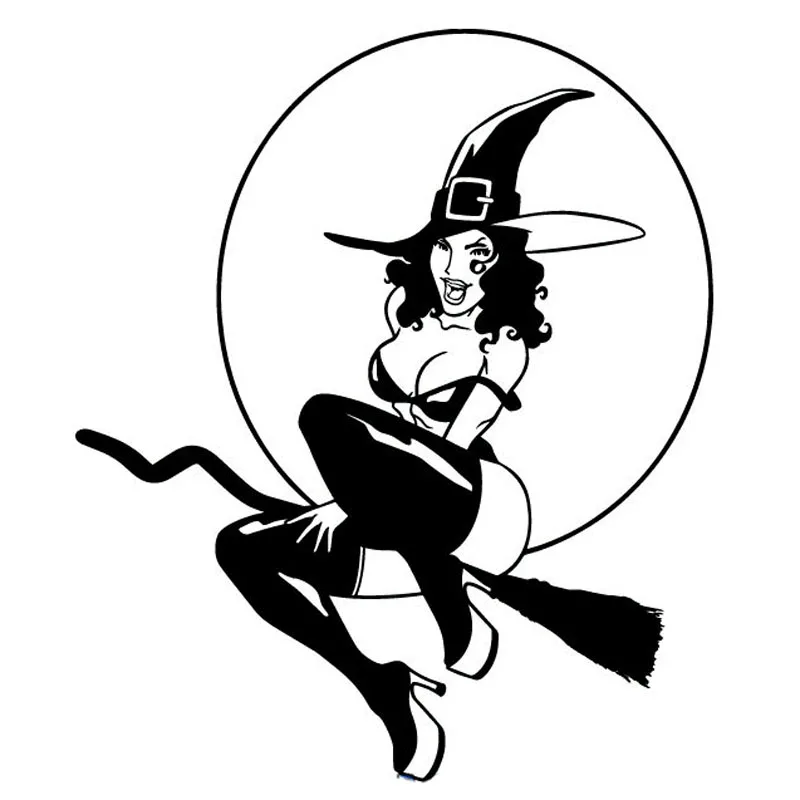 Привлекательные модные автомобильные наклейки Witch Girl, декоративные черные/серебряные виниловые солнцезащитные водонепроницаемые наклейк...
Привлекательные модные автомобильные наклейки Witch Girl, декоративные черные/серебряные виниловые солнцезащитные водонепроницаемые наклейк...