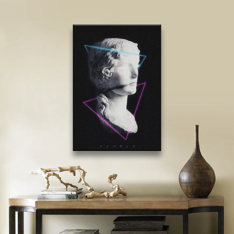 Retrowave 80s vaporwave Painting Wall Art Canvas For Living Room Bedroom Study Dorm room Art Decoration Prints
Retrowave 80s vaporwave Painting Wall Art Canvas For Living Room Bedroom Study Dorm room Art Decoration Prints