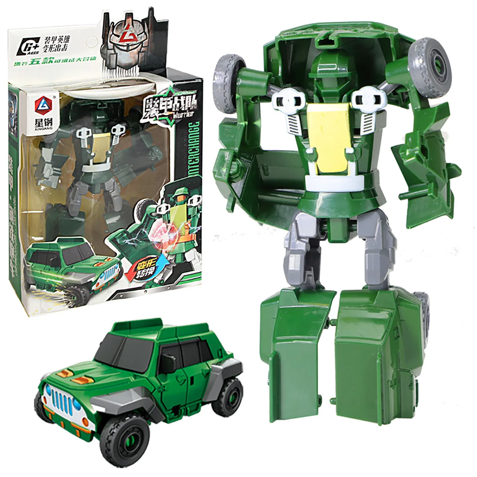 5-in-1 Transformation Robots Car K-ing K-ong Robot Car Body Deformation Robot Boy Child Model Toy Birthday Gifts For Children 
5-in-1 Transformation Robots Car K-ing K-ong Robot Car Body Deformation Robot Boy Child Model Toy Birthday Gifts For Children