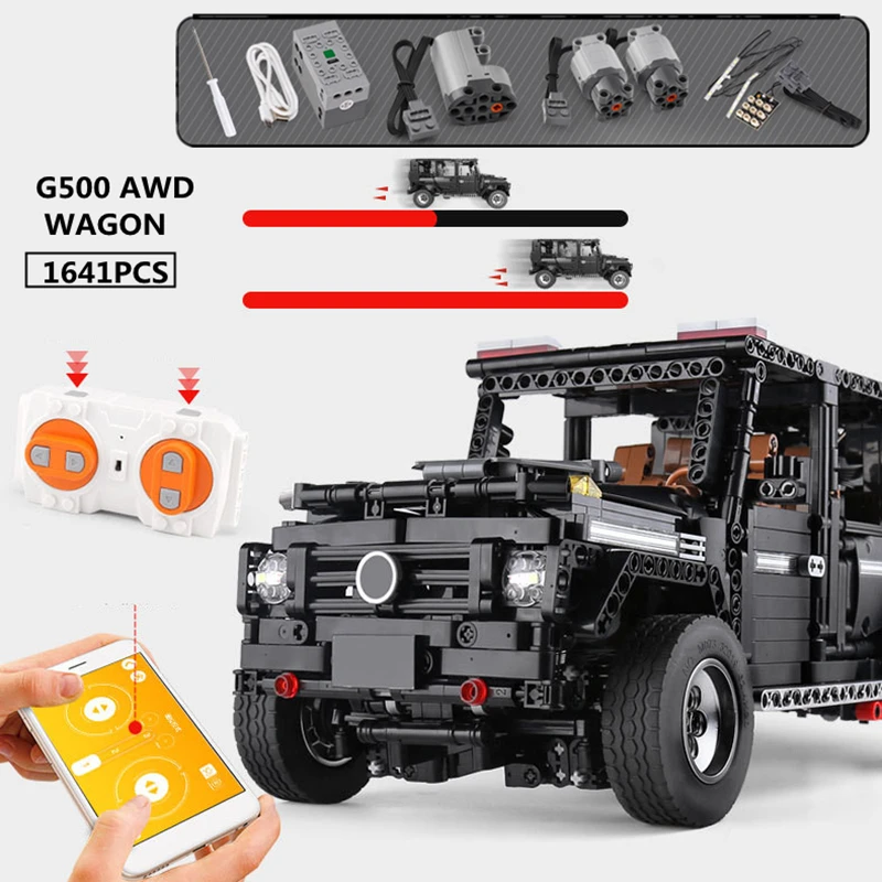BENZz Brabus Technic RC G500 AWD универсал, совместимый с MOC 2425 20100 внедорожник, строительные блоки, автомобили, игрушки, подарки
BENZz Brabus Technic RC G500 AWD универсал, совместимый с MOC 2425 20100 внедорожник, строительные блоки, автомобили, игрушки, подарки