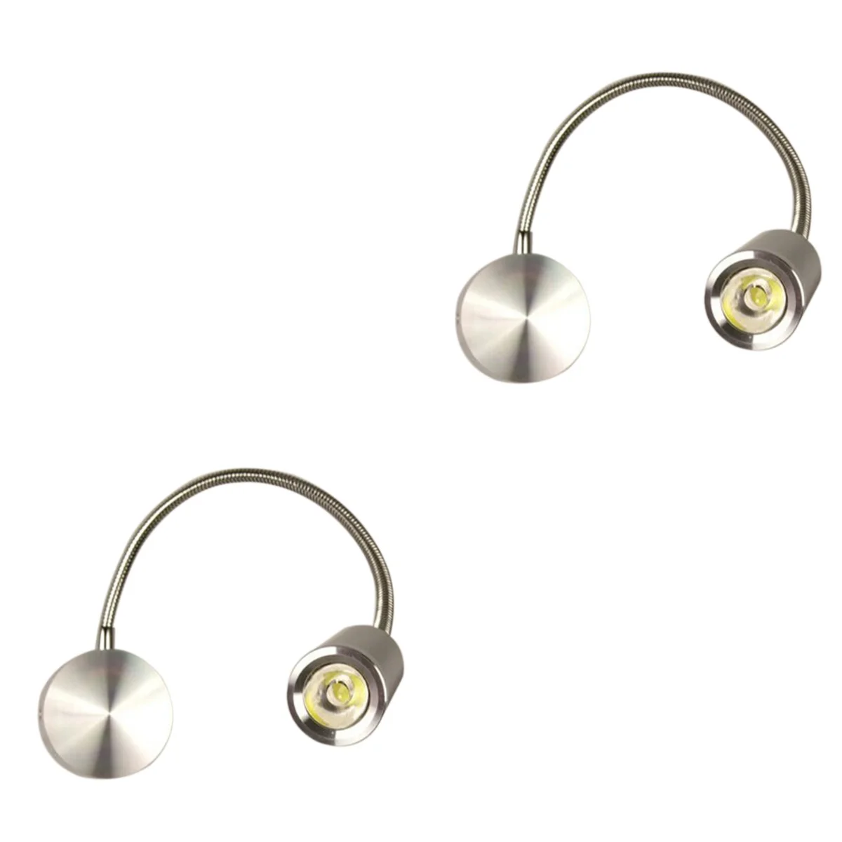 2pcs AC 85-265V 3W 360-degree Flexible Arm LED Wall Light LED Reading Light Gooseneck Light Bedside Lamp (White)
2pcs AC 85-265V 3W 360-degree Flexible Arm LED Wall Light LED Reading Light Gooseneck Light Bedside Lamp (White)