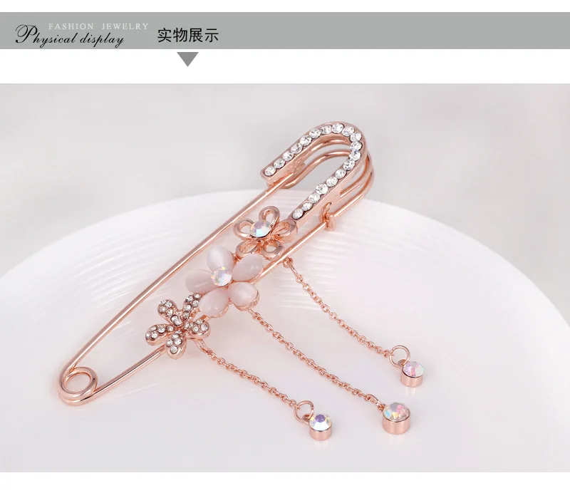 2020 Горячая Мода сладкий корсаж булавки кристалл от Swarovski Европейская мода