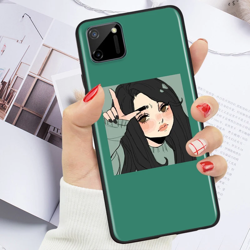 Comics Book Girl Cartoon Shockproof Cover for OPPO Realme7 7i 6 5 3 2 Pro C1 C2 Black Phone Case Shell Soft Fundas Coque Capa
Comics Book Girl Cartoon Shockproof Cover for OPPO Realme7 7i 6 5 3 2 Pro C1 C2 Black Phone Case Shell Soft Fundas Coque Capa