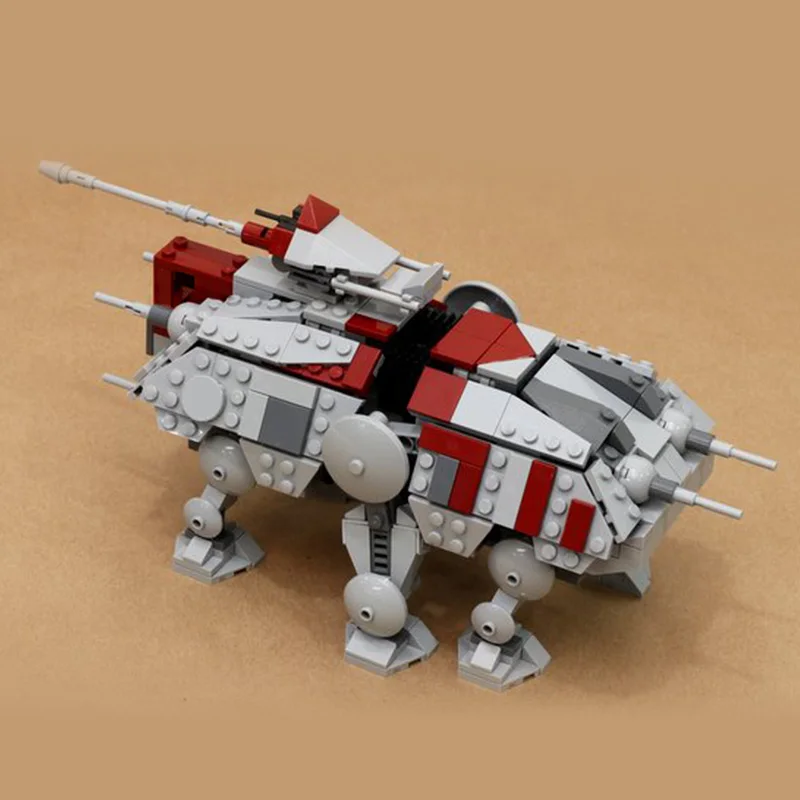 Building Blocks Star Series Walking AT-TE Robot Aircraft Figures Future Technology Bricks Toys For Children Kids Gifts 556pcs
Building Blocks Star Series Walking AT-TE Robot Aircraft Figures Future Technology Bricks Toys For Children Kids Gifts 556pcs