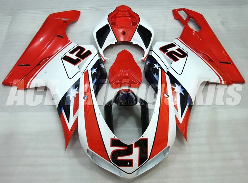 New ABS whole Motorcycle Fairings Kit Fit for Ducati 848 1098 1198 2007 2008 2009 2011 2012 Bodywork set Custom number 21
New ABS whole Motorcycle Fairings Kit Fit for Ducati 848 1098 1198 2007 2008 2009 2011 2012 Bodywork set Custom number 21