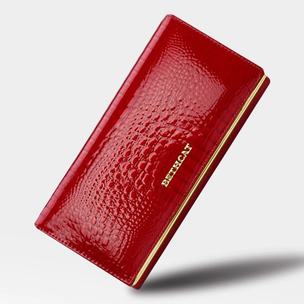 HH Alligator Womens Wallets Luxury Patent Fashion Genuine Leather Ladies Clutch Purse Hasp Long coin Multifunctional purses
HH Alligator Womens Wallets Luxury Patent Fashion Genuine Leather Ladies Clutch Purse Hasp Long coin Multifunctional purses