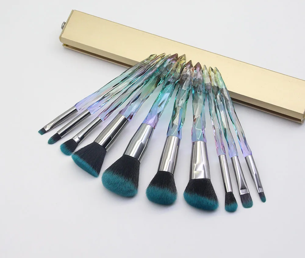 5/10Pcs New unicorn crystal wholesale Hote Selling luxury natural hair makeup brushes set professional Cosmetics Brush Kit
5/10Pcs New unicorn crystal wholesale Hote Selling luxury natural hair makeup brushes set professional Cosmetics Brush Kit