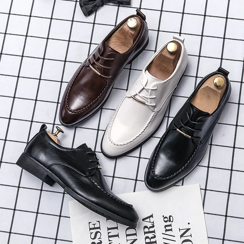 Personality Shoes For Men Brand Oxford Wear-resistant Formal Men's New 2021 High Quality Casual Office Business Gentleman
Personality Shoes For Men Brand Oxford Wear-resistant Formal Men's New 2021 High Quality Casual Office Business Gentleman