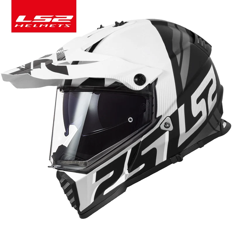 

LS2 MX436 двойной защитный мотоциклетный крестообразный шлем LS2 PIONEER EVO мотоциклетные шлемы для бездорожья мотоциклетные шлемы