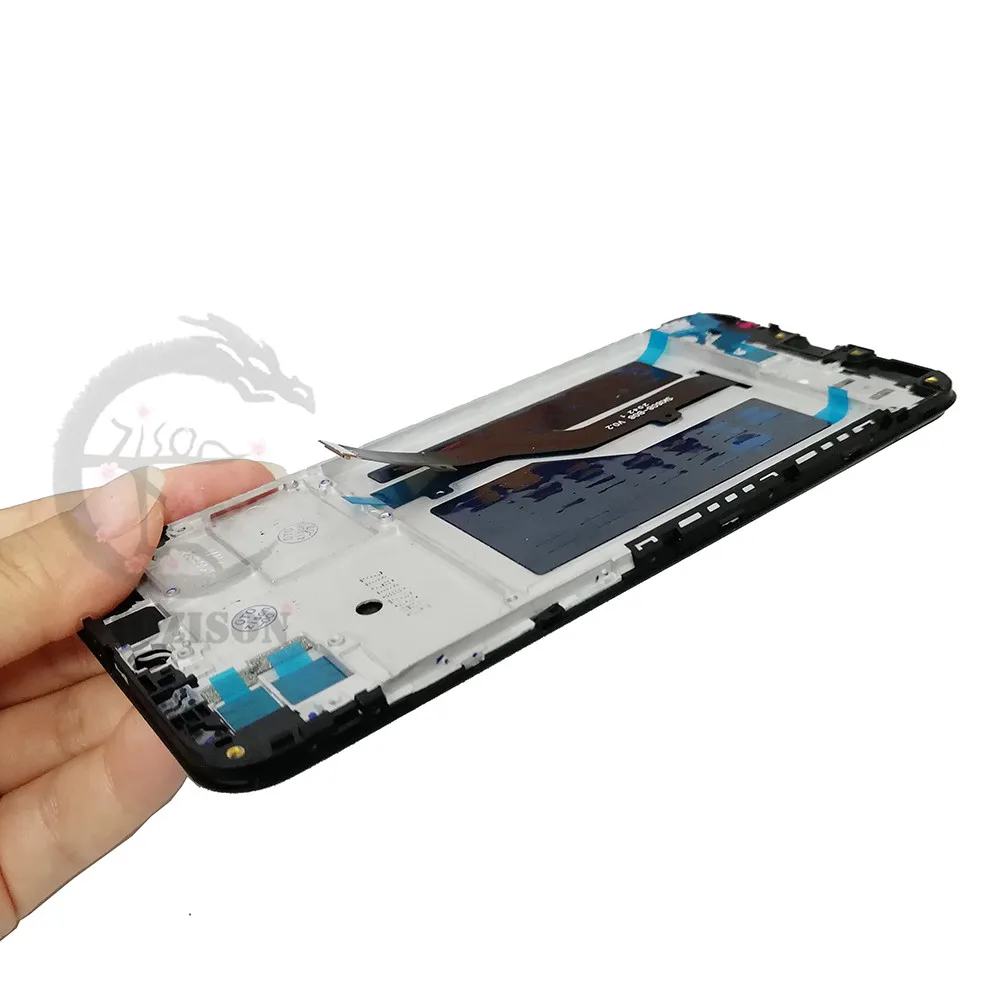 ЖК-дисплей 6 09 дюйма с рамкой для ZTE Blade A5 2020 сенсорный экран дигитайзер в сборе