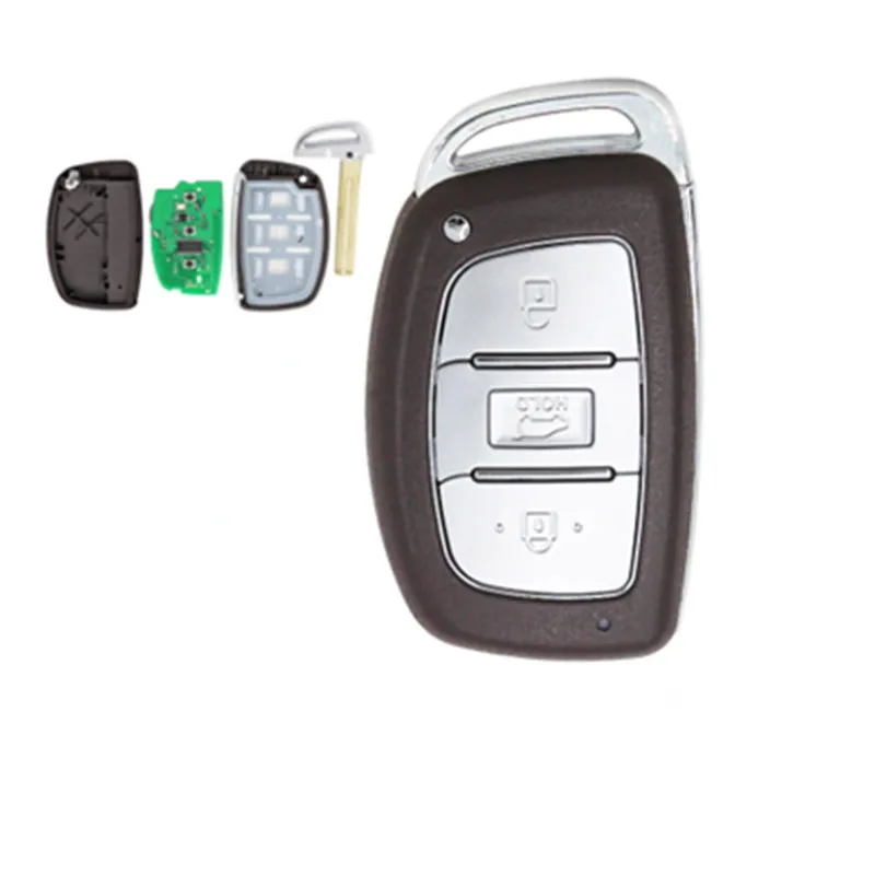 3 Button Remote Car Key Keyless- smart 434MHz ID47 Chip HY22 Uncut Blade for Hyundai Tucson 2019
3 Button Remote Car Key Keyless- smart 434MHz ID47 Chip HY22 Uncut Blade for Hyundai Tucson 2019