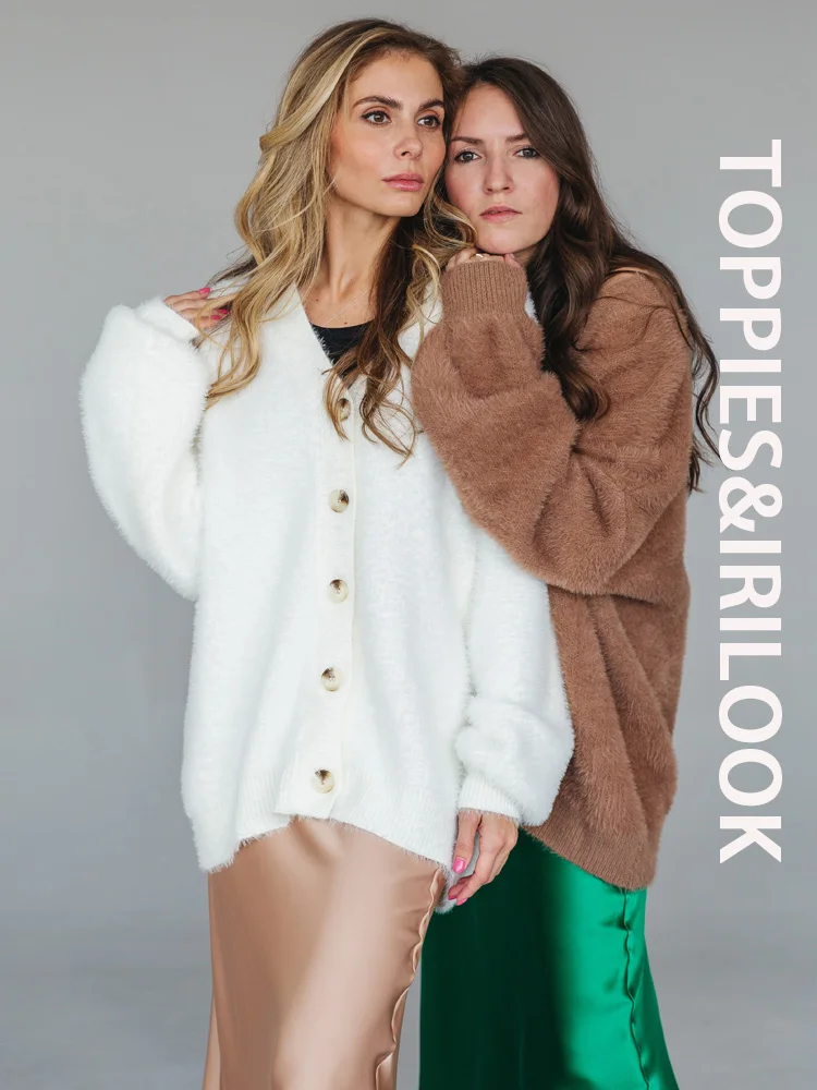 Кардиган женский вязаный на пуговицах, из искусственного меха, мягкий, зимний, CT001, свитер, Женское пальто
Кардиган женский вязаный на пуговицах, из искусственного меха, мягкий, зимний, CT001, свитер, Женское пальто