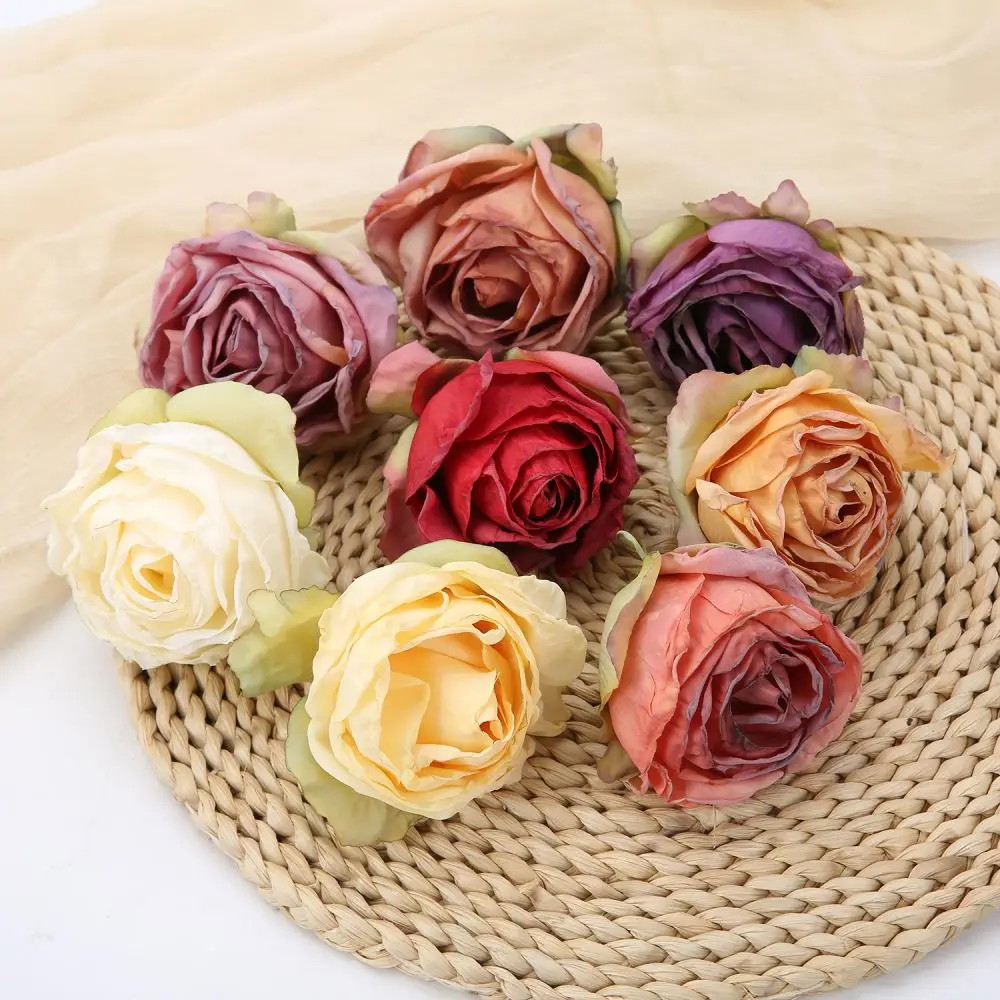 5Pcs Vintage Burnt Orange Artificial Silk Roses Flowers Bridal Bouquets Wedding Valentine's Day Home Decor DIY Table Decorations
5Pcs Vintage Burnt Orange Artificial Silk Roses Flowers Bridal Bouquets Wedding Valentine's Day Home Decor DIY Table Decorations