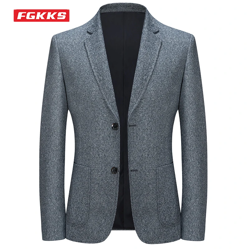 Пиджак мужской трикотажный однобортный, приталенный, весна-осень
Пиджак мужской трикотажный однобортный, приталенный, весна-осень