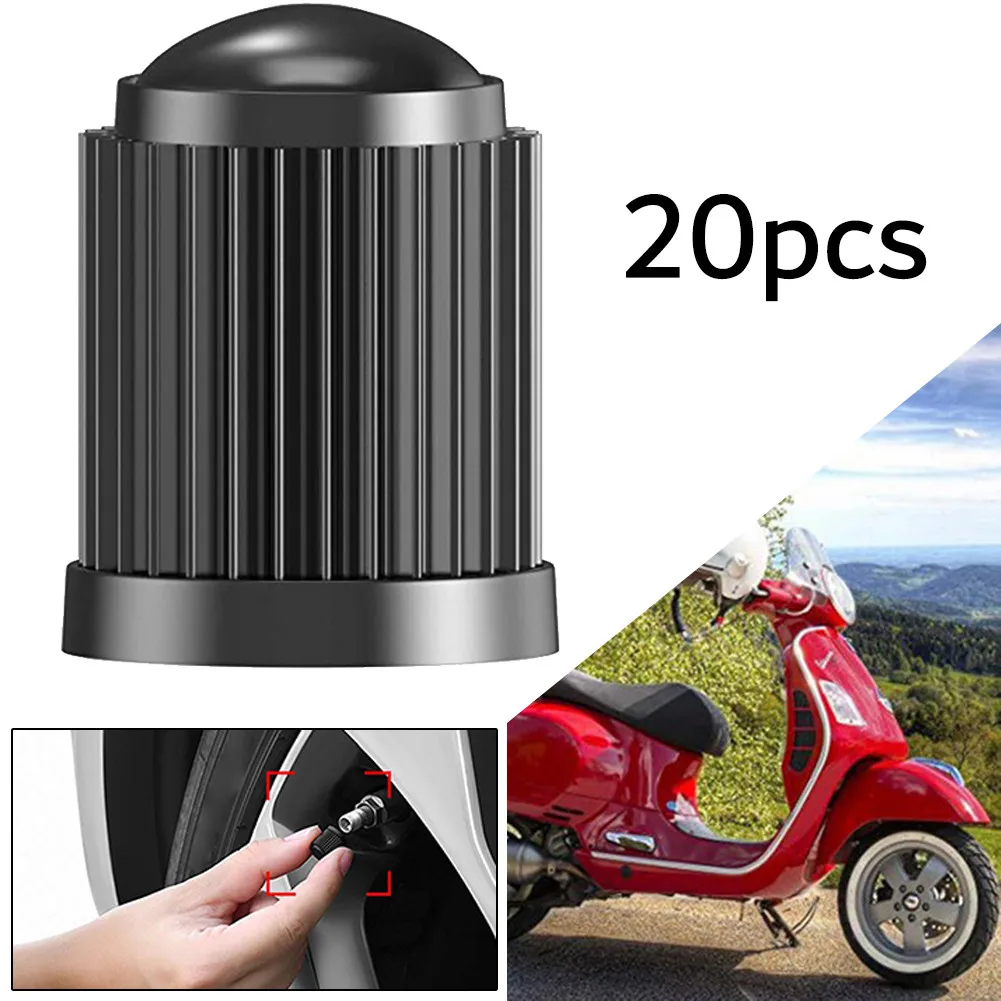 20PCS Car Tyre Valve Black Bike Tyre Plastic Cap Dome Shape Dust Valve Regular Domed Shape Easy Install 1*1.3cm Black
20PCS Car Tyre Valve Black Bike Tyre Plastic Cap Dome Shape Dust Valve Regular Domed Shape Easy Install 1*1.3cm Black