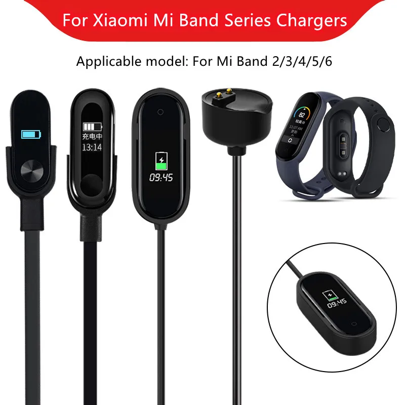 Провод для зарядного устройства xiaomi mi band 5 4 3 2 6 умный Браслет Mi зарядный кабель