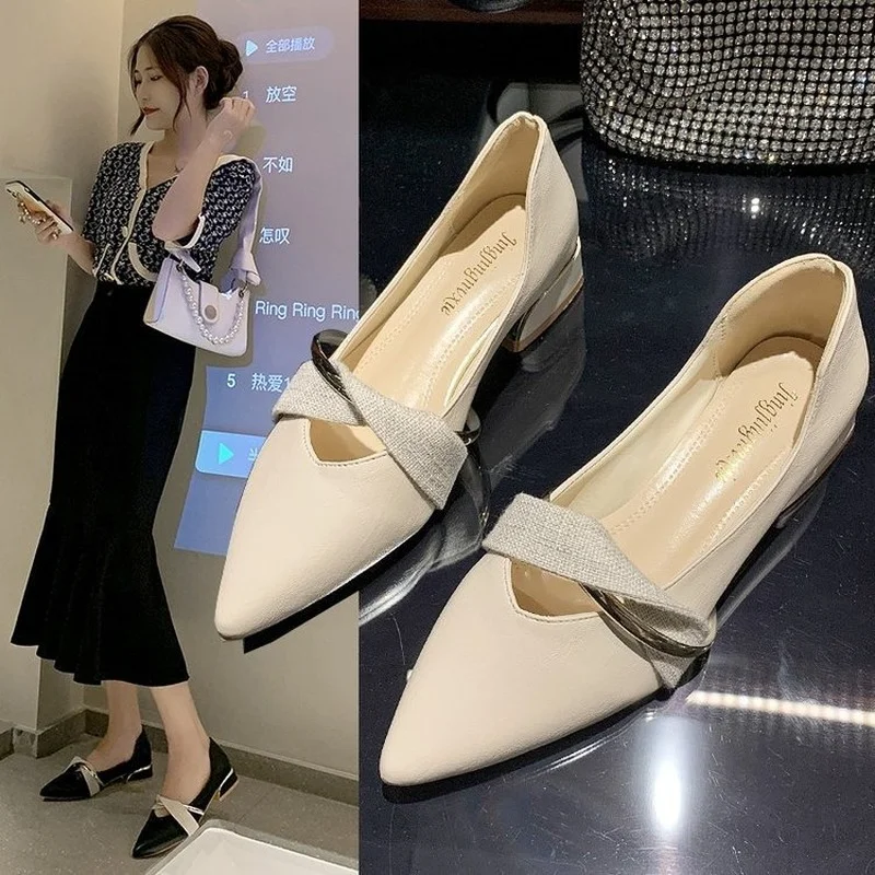 Mules Women Slides Square Heels Outdoor Pumps and Shoes for Ladies Zapatillas Mujer Casa Pointed Toe Beach Sapato Feminino new|
Mules Women Slides Square Heels Outdoor Pumps and Shoes for Ladies Zapatillas Mujer Casa Pointed Toe Beach Sapato Feminino new|