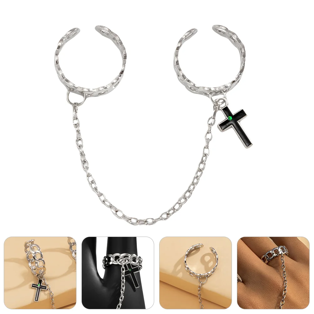 Knuckle Chain Finger Rings Vintage Ring Punk Gothic Open Ring Fashion Jewelry
Knuckle Chain Finger Rings Vintage Ring Punk Gothic Open Ring Fashion Jewelry