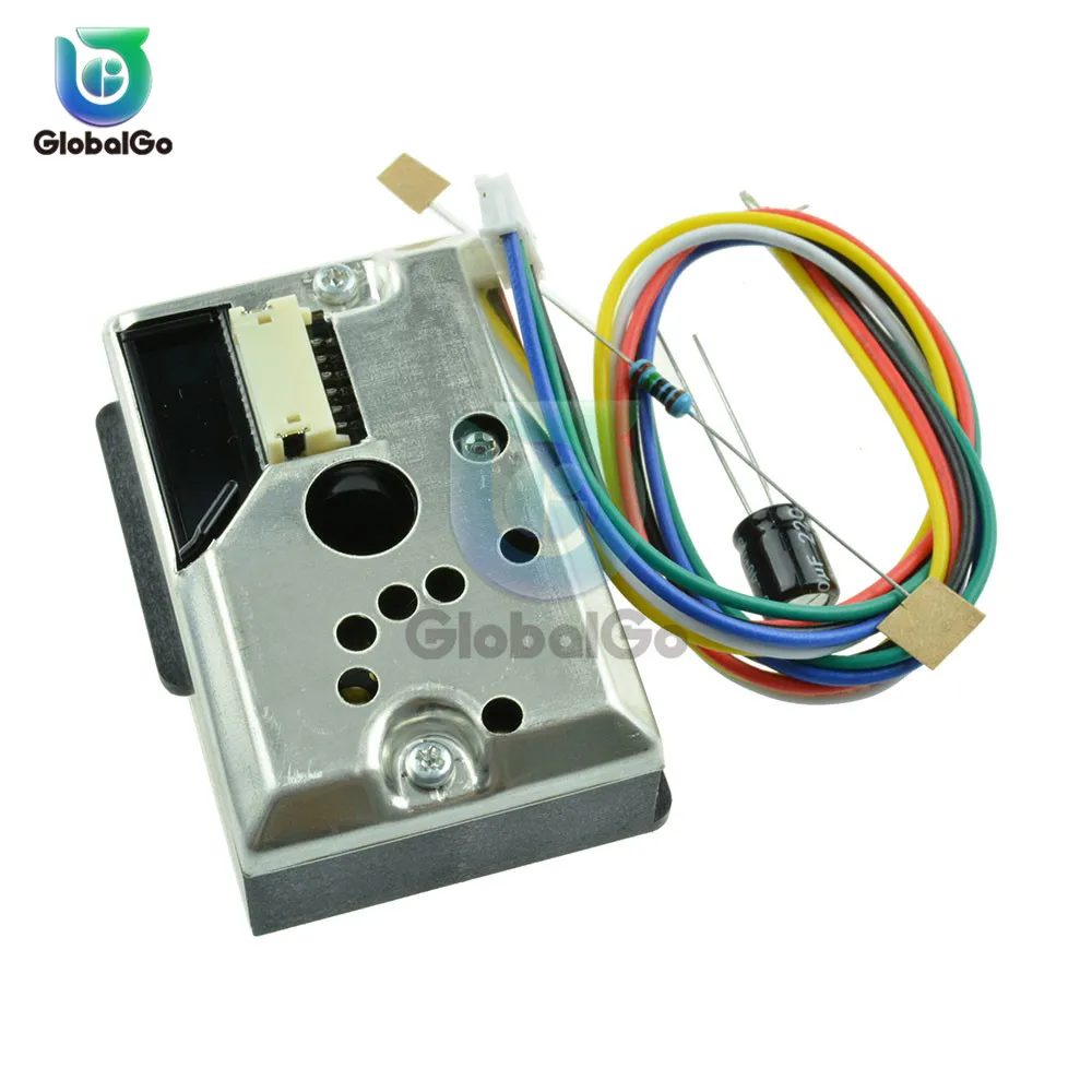 Компактный Оптический датчик пыли PM2.5 GP2Y1014AU0F совместимый с GP2Y1010AU0F GP2Y1010AUOF дыма