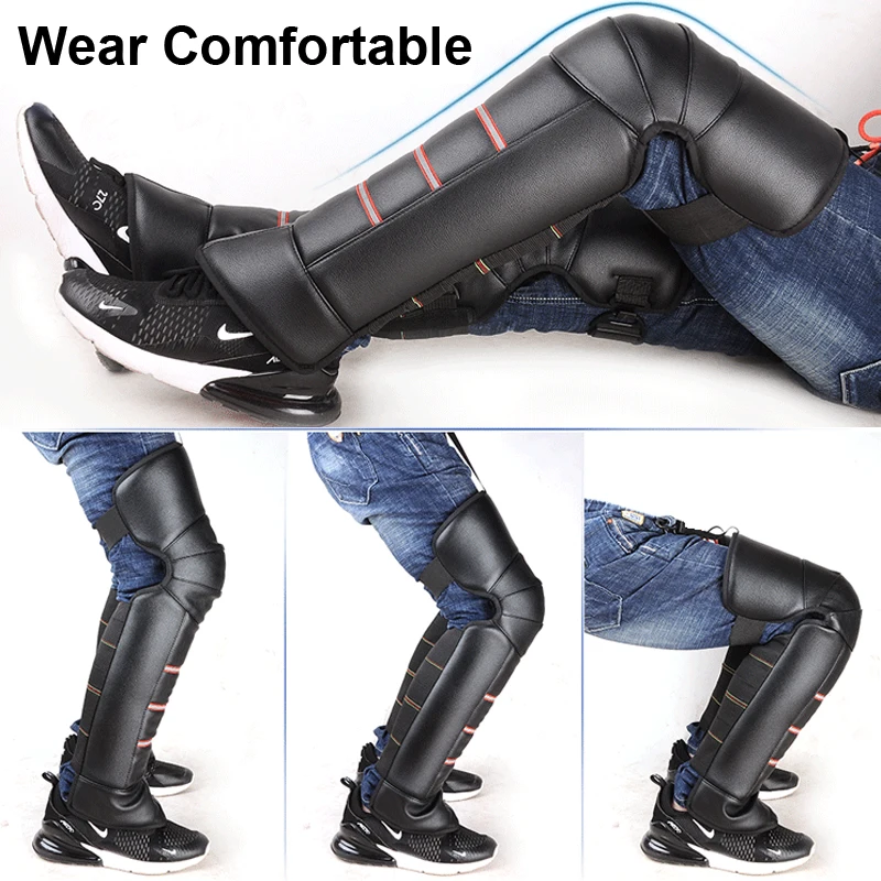 MTB Motorcycle Lengthened Thickened Kneepads Winter Waterproof Knee Pads Skiing Skating Protector Windproof Warm Knee Pads
MTB Motorcycle Lengthened Thickened Kneepads Winter Waterproof Knee Pads Skiing Skating Protector Windproof Warm Knee Pads