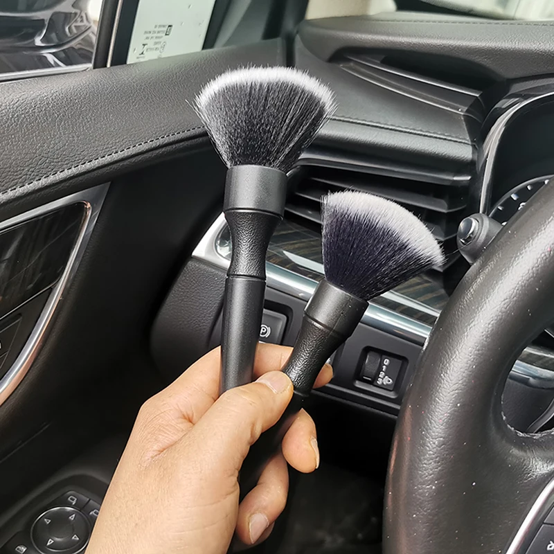 2pcs Ultra-Soft Detailing Brush Super Soft Auto Interior Detail Brush With Synthetic Bristles Car Dash Duster Brush
2pcs Ultra-Soft Detailing Brush Super Soft Auto Interior Detail Brush With Synthetic Bristles Car Dash Duster Brush