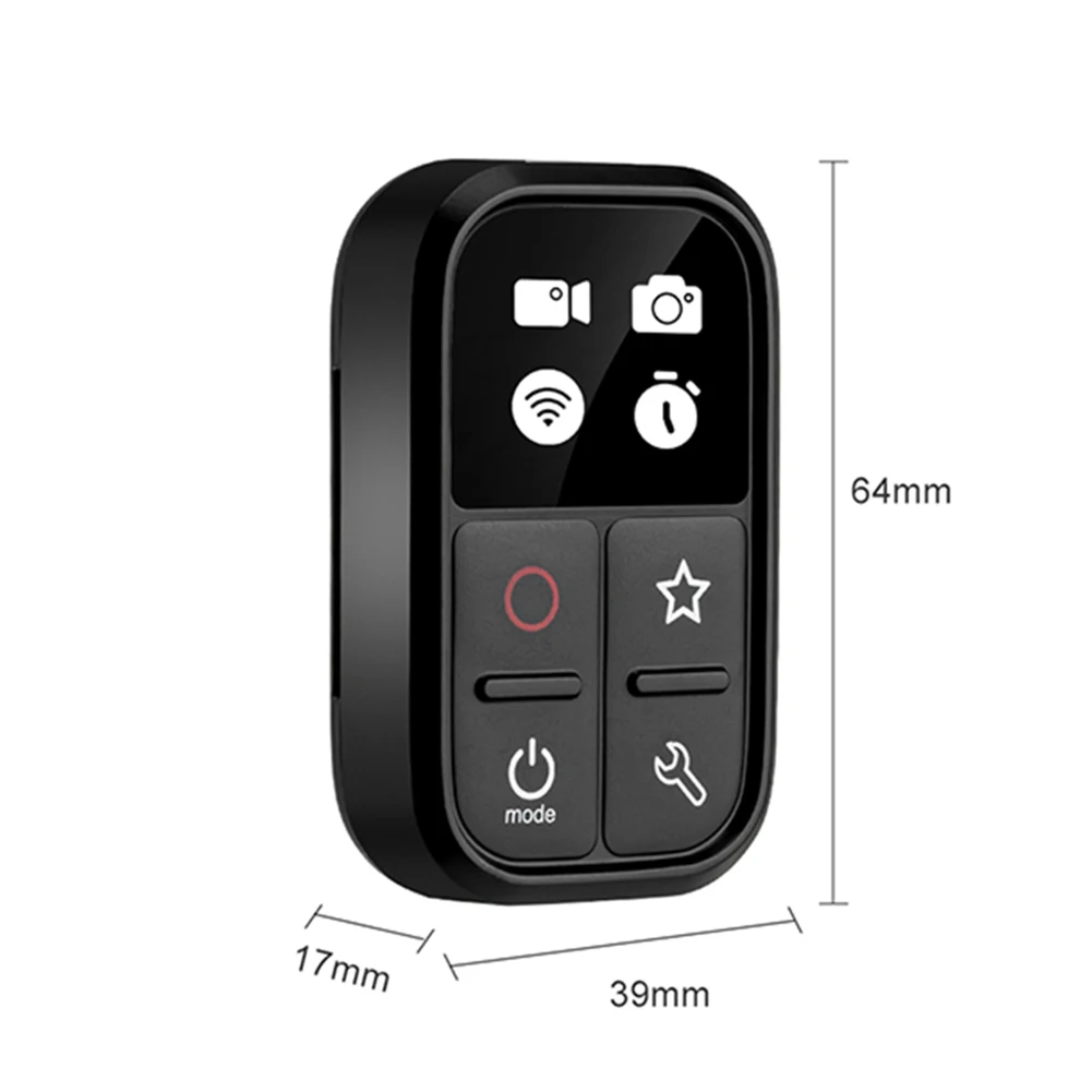 Waterproof WIFI Wireless Ergonomic Design Remote Control With Wristband for GoPro Hero 8 9 Max Sport Camera
Waterproof WIFI Wireless Ergonomic Design Remote Control With Wristband for GoPro Hero 8 9 Max Sport Camera