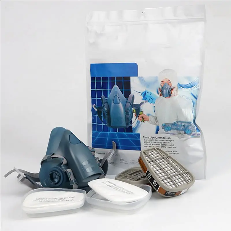 Full Facemask Respirator Gas Mask Filter Dust Protective Facepiece For Paint with Glasses DropShip
Full Facemask Respirator Gas Mask Filter Dust Protective Facepiece For Paint with Glasses DropShip