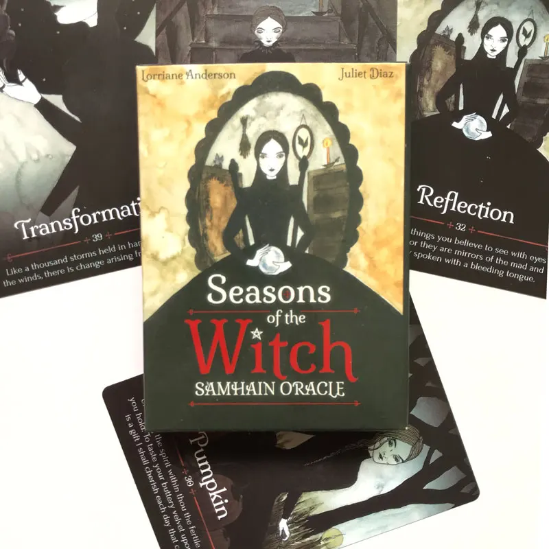 Seasons Of The Witch Samhain Oracle Deck Card for Fate Divination Board Game 44Card Tarot And A Variety Of Tarot Options
Seasons Of The Witch Samhain Oracle Deck Card for Fate Divination Board Game 44Card Tarot And A Variety Of Tarot Options