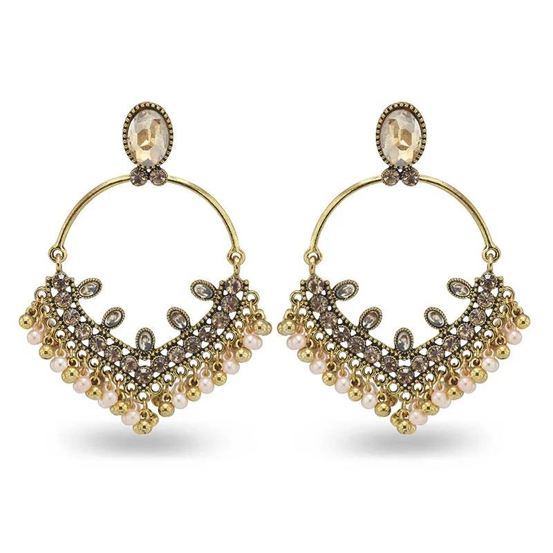 Bollywood Ethnic Bridal Bride Kundan Jhumka Jhumki Indian Drop Earrings Crystal Pearls Indian Palace Earring Birthday Gift
Bollywood Ethnic Bridal Bride Kundan Jhumka Jhumki Indian Drop Earrings Crystal Pearls Indian Palace Earring Birthday Gift