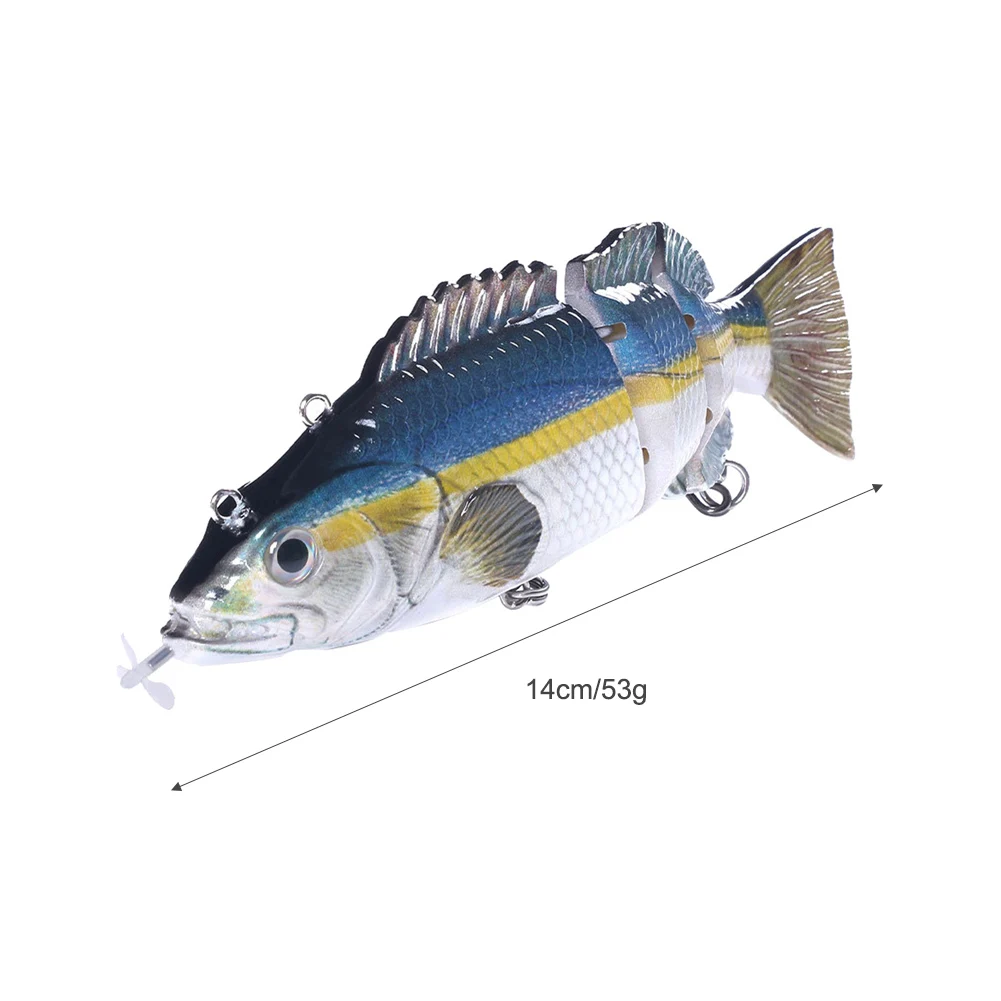 Fishing Lures 4 Segments Auto Artificial USB Charge LED Light Fishing Bait 
Fishing Lures 4 Segments Auto Artificial USB Charge LED Light Fishing Bait