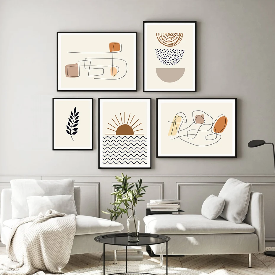 Abstract Sun Rising Line Beige Boho Poster Modern Canvas Painting Wall Art Prints Pictures for Living Room Interior Home Decor
Abstract Sun Rising Line Beige Boho Poster Modern Canvas Painting Wall Art Prints Pictures for Living Room Interior Home Decor