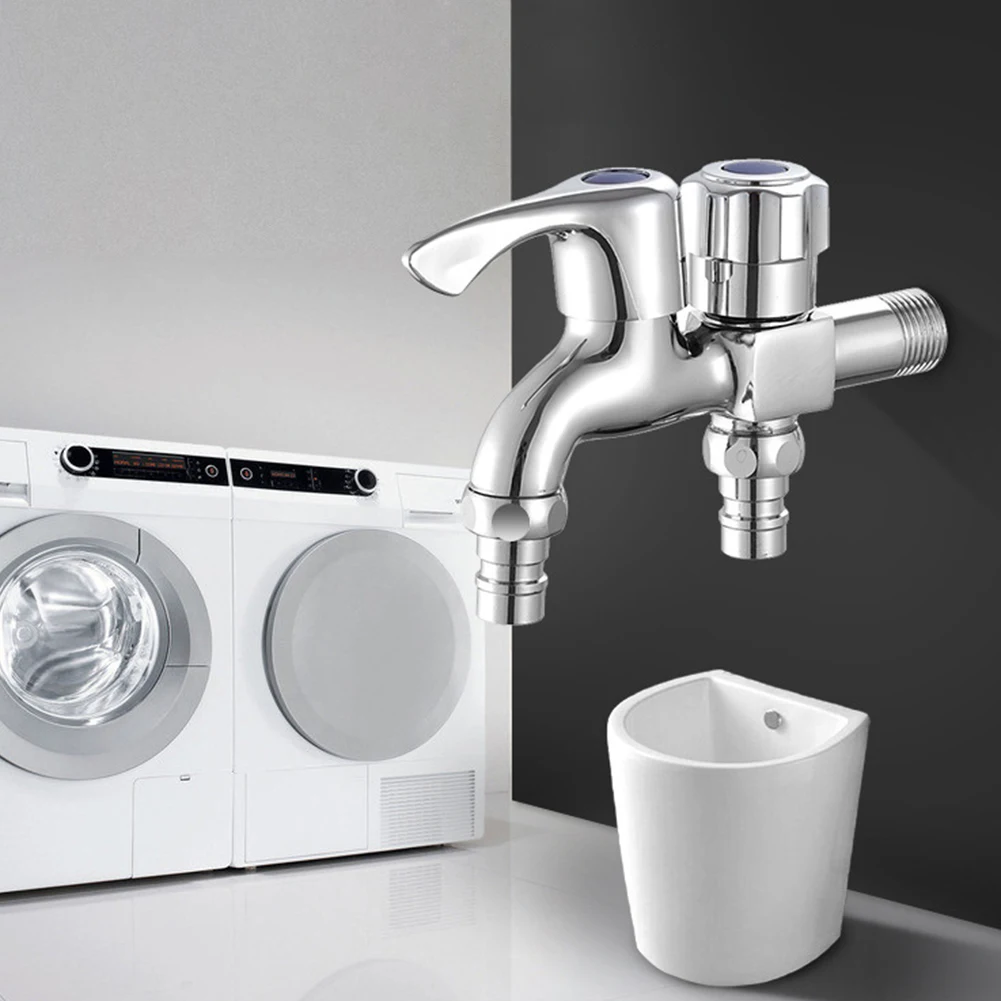 Washing Machine Faucet Double Water Outlet Brass Mop Faucet One in Two out Garden Home Kitchen Water Tap
Washing Machine Faucet Double Water Outlet Brass Mop Faucet One in Two out Garden Home Kitchen Water Tap