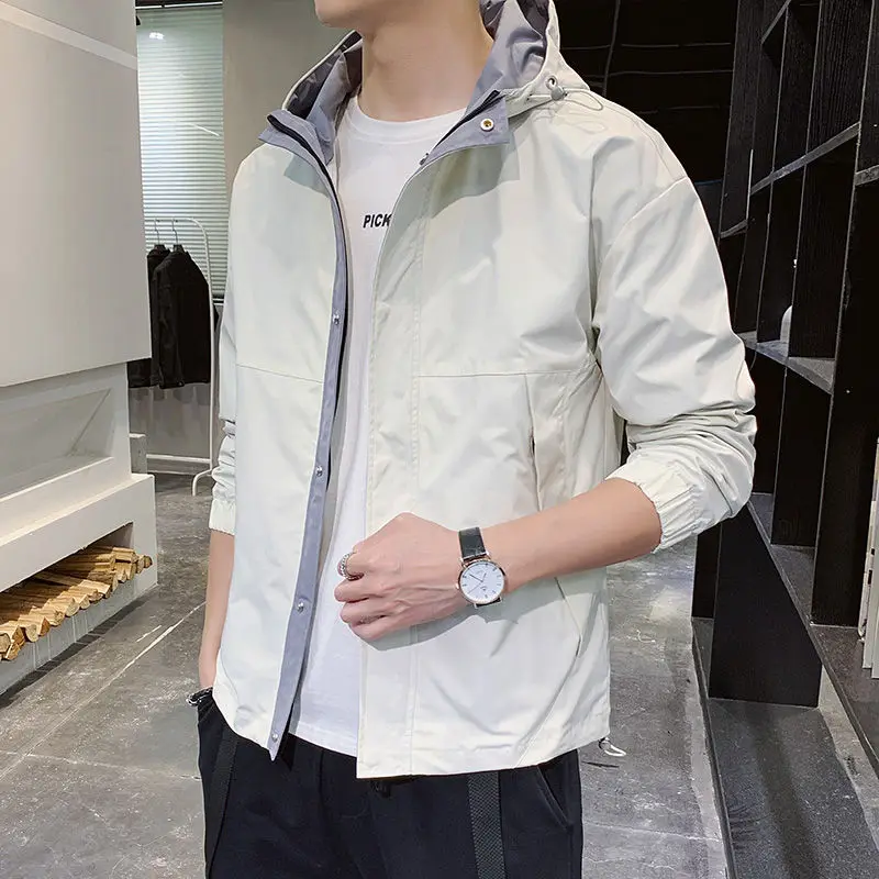 Jacket men's spring autumn Korean fashion versatile Jacket 2020 new functional handsome loose casual Jacket veste homme
Jacket men's spring autumn Korean fashion versatile Jacket 2020 new functional handsome loose casual Jacket veste homme