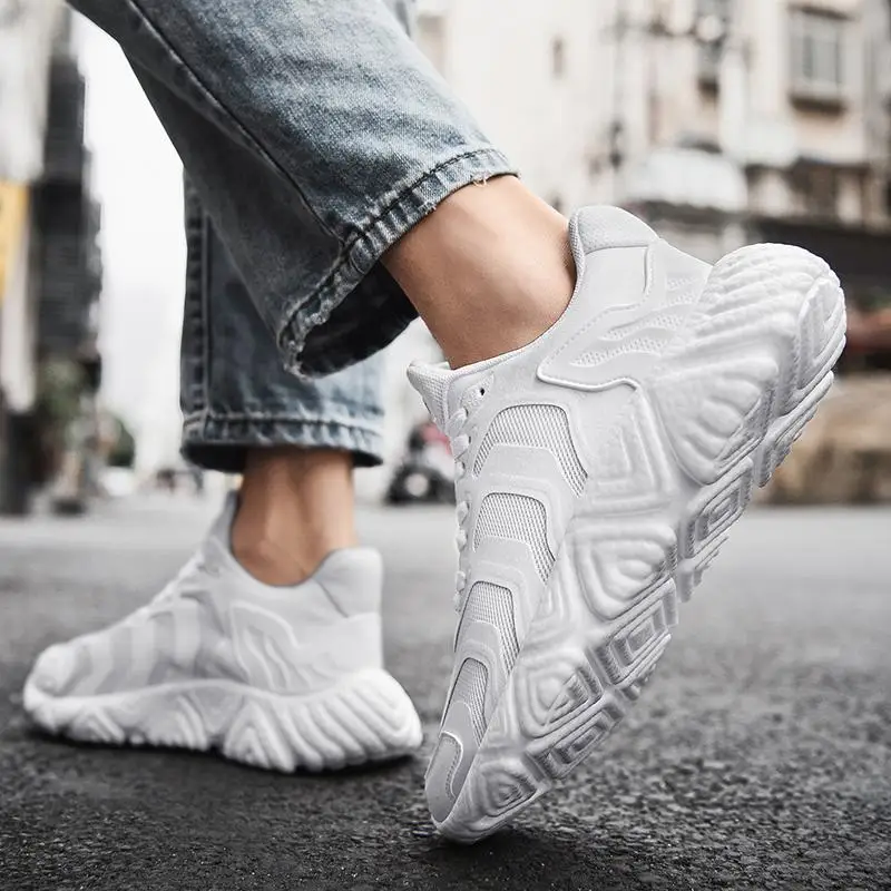 New Running Shoes Men Jogging Sneakers Breathable Mesh Lace-up Outdoor Walking Training Fitness Sport Shoes Cushioning Sneakers
New Running Shoes Men Jogging Sneakers Breathable Mesh Lace-up Outdoor Walking Training Fitness Sport Shoes Cushioning Sneakers