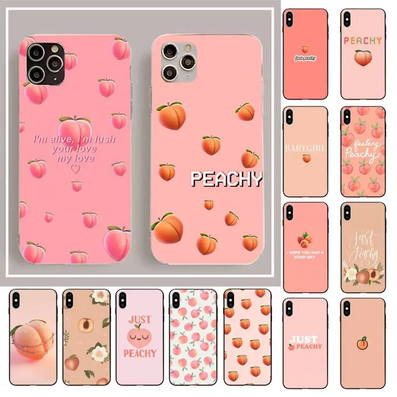 MaiYaCa Cute Peach Phone Case for iPhone 11 12 pro XS MAX 8 7 6 6S Plus X 5S SE 2020 XR case
MaiYaCa Cute Peach Phone Case for iPhone 11 12 pro XS MAX 8 7 6 6S Plus X 5S SE 2020 XR case