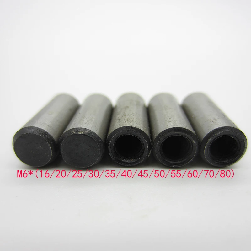 10PCS M6*(16/20/25/30/35/40/45/50/55/60/70/80)mm DIN 7978 High strength steel Taper pins with internal thread GB118
10PCS M6*(16/20/25/30/35/40/45/50/55/60/70/80)mm DIN 7978 High strength steel Taper pins with internal thread GB118