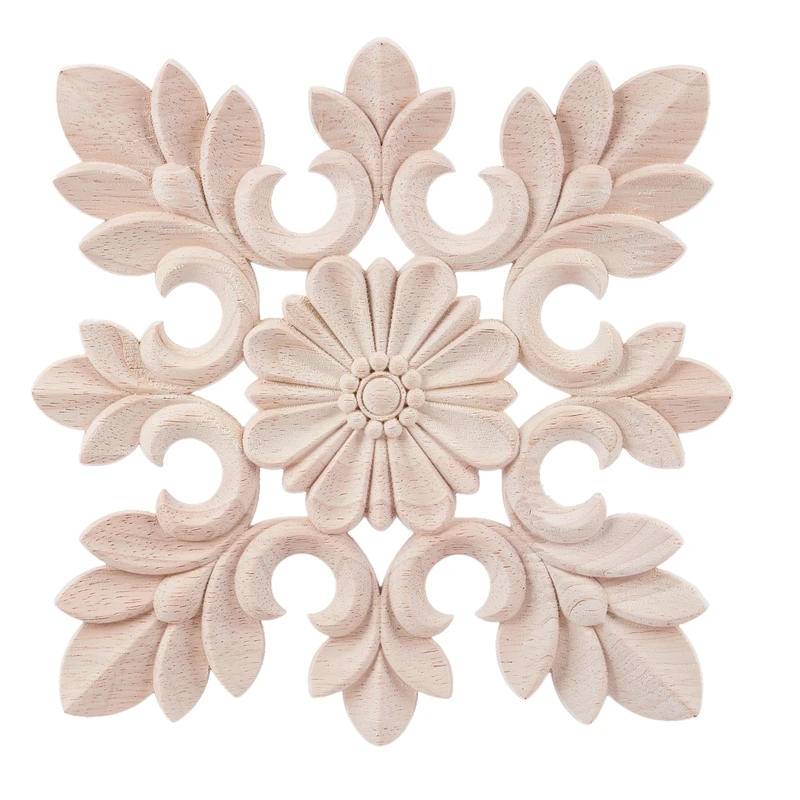 1X Rubber Wood Carved Floral Decal Craft Onlay Applique Furniture DIY Decor #C:20*20cm
1X Rubber Wood Carved Floral Decal Craft Onlay Applique Furniture DIY Decor #C:20*20cm