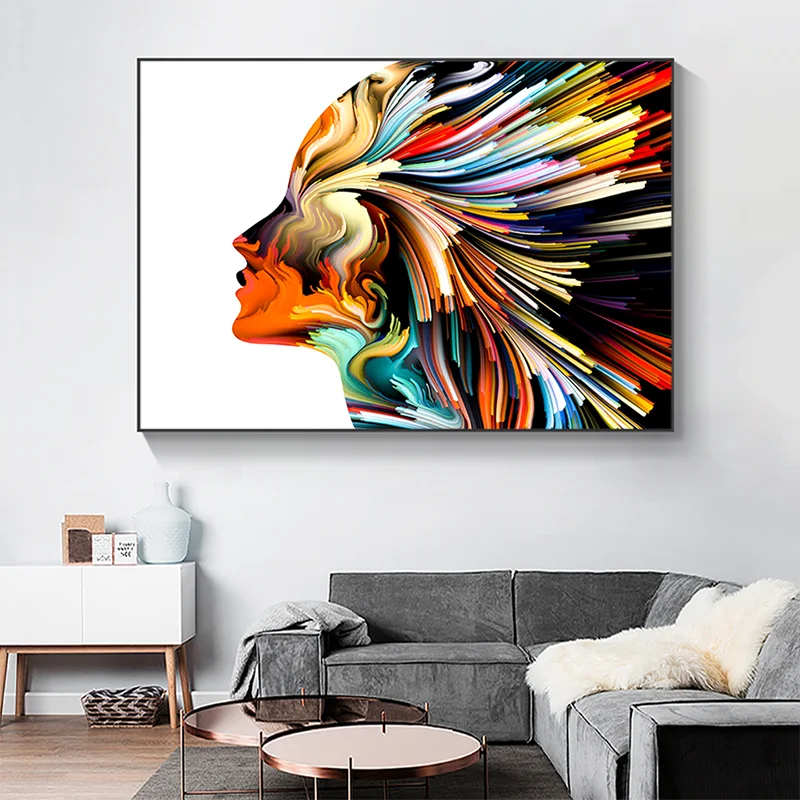 Modern Abstract Face Poster Unique Artistic Portrait Wall Canvas Print Waterproof Minimalist Sitting Room Adornment Picture
Modern Abstract Face Poster Unique Artistic Portrait Wall Canvas Print Waterproof Minimalist Sitting Room Adornment Picture