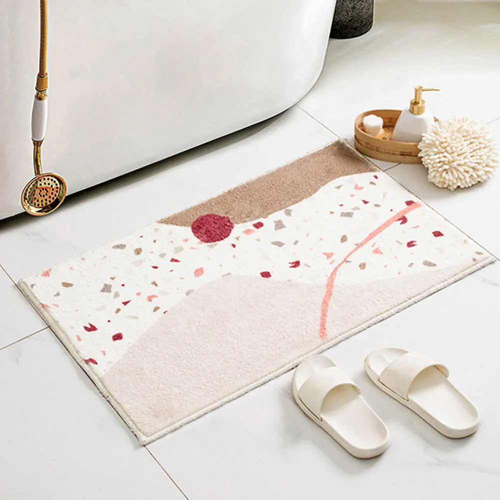 Скандинавский простой мягкий ковер, нескользящий коврик для купания, напольный коврик для двери, грязевой барьер, напольный коврик для двер... 
Скандинавский простой мягкий ковер, нескользящий коврик для купания, напольный коврик для двери, грязевой барьер, напольный коврик для двер...