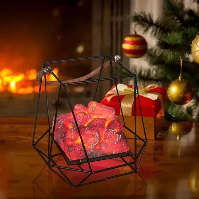 Newly Simulated Charcoal Fireplace Light Portable Risk Free Festival Ornament Lamp For Home Office
Newly Simulated Charcoal Fireplace Light Portable Risk Free Festival Ornament Lamp For Home Office