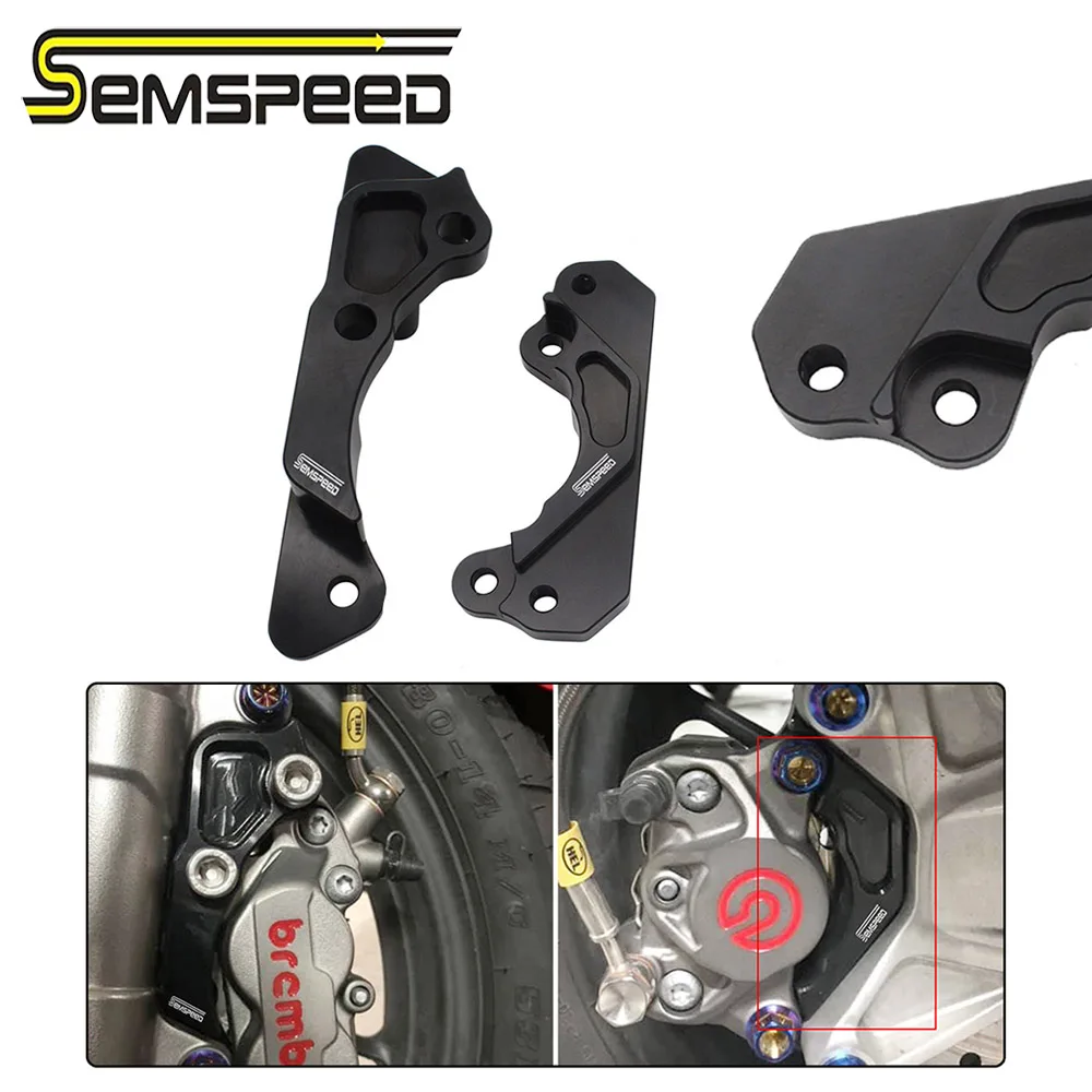 SEMSPEED для Honda ADV150 2019 2020 мотоцикла с ЧПУ передний задний суппорт Тормозная крышка