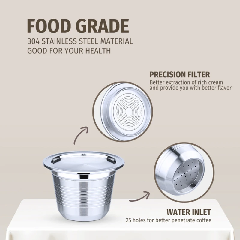 AF89 for SCISHARE Reutilisable 2 in 1 Usage Refillable Capsule Reusable Refillable Coffee Filter Set
AF89 for SCISHARE Reutilisable 2 in 1 Usage Refillable Capsule Reusable Refillable Coffee Filter Set